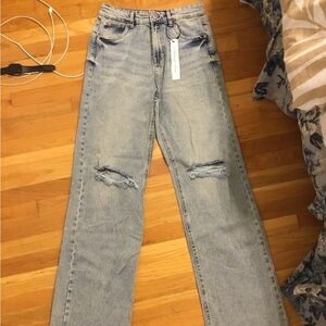 NWT Highway Jeans Light Blue Baggy Women Jeans